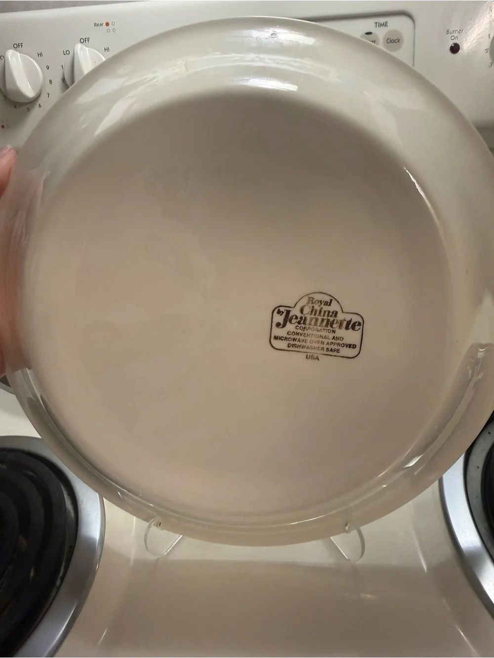 Jeannette Cheesecake Pie Plate
